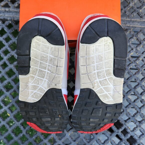 1st Release 908375-100 Nike Air Max 1 OG Anniversary 'Red' Men Size 11.5 - Picture 16 of 16
